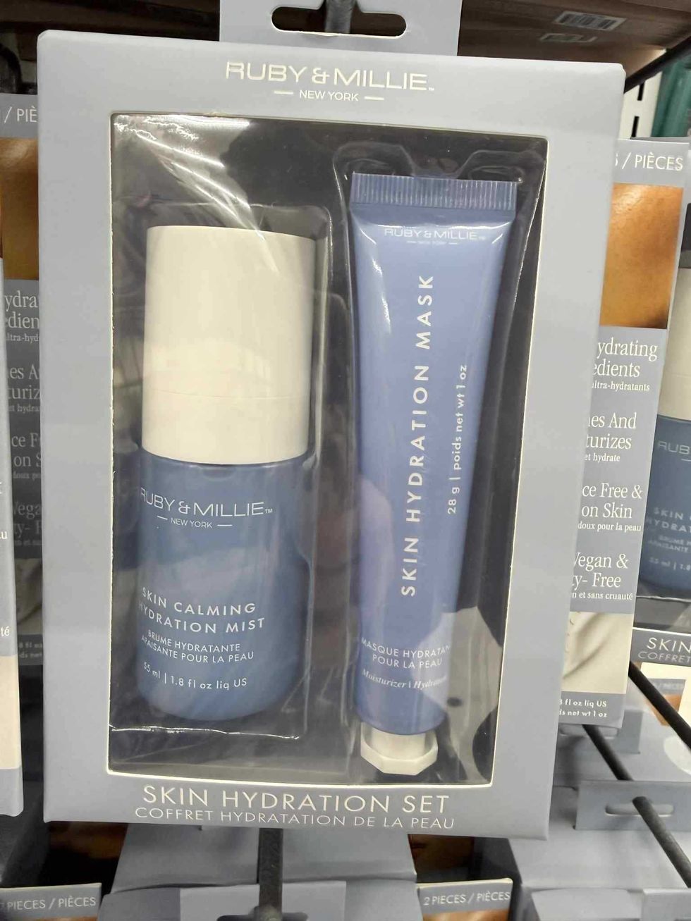 \u200bCoffret hydratation de la peau vendu au Tigre G\u00e9ant pour 9 $.