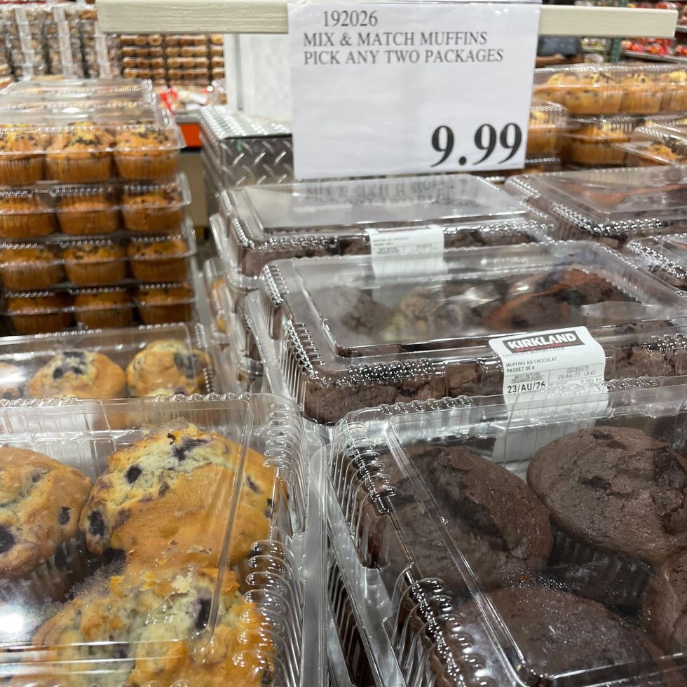 \u200bCostco Kirkland Signature muffins.