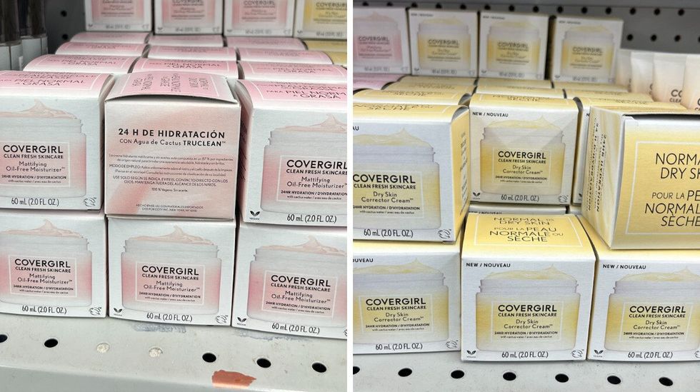 \u200bCr\u00e8me hydratante Covergirl Clean Fresh Skincare vendue au Dollarama.