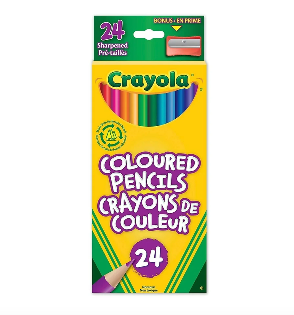 \u200bCrayons de couleur.