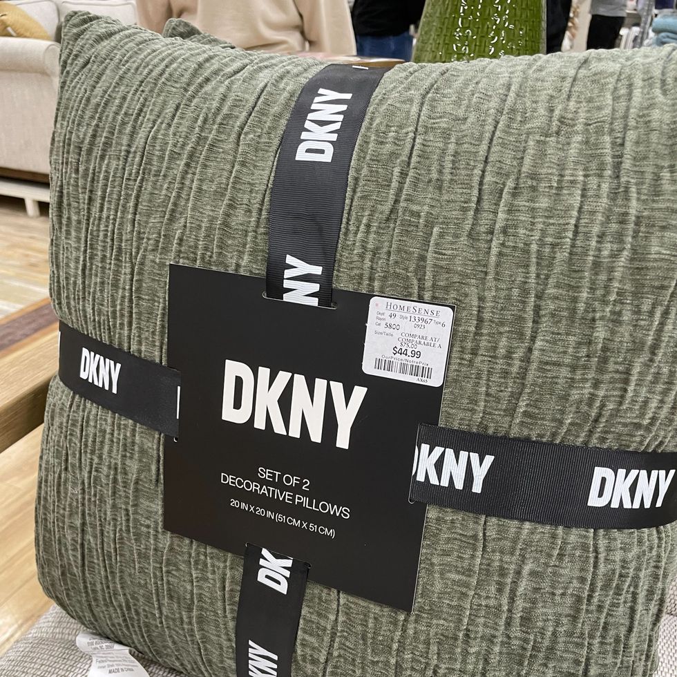 \u200bDKNY pillows at HomeSense.