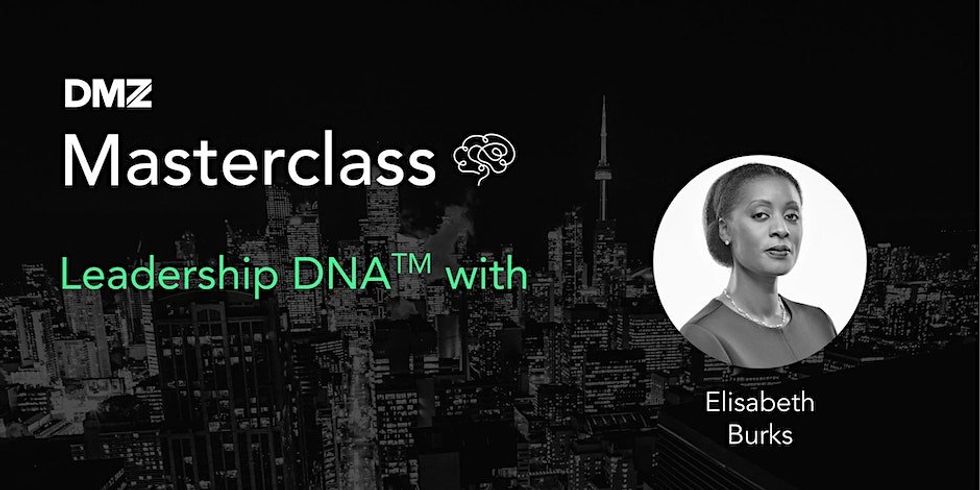 \u200bDMZ Masterclass Leadership DNA with Elisabeth Burks.