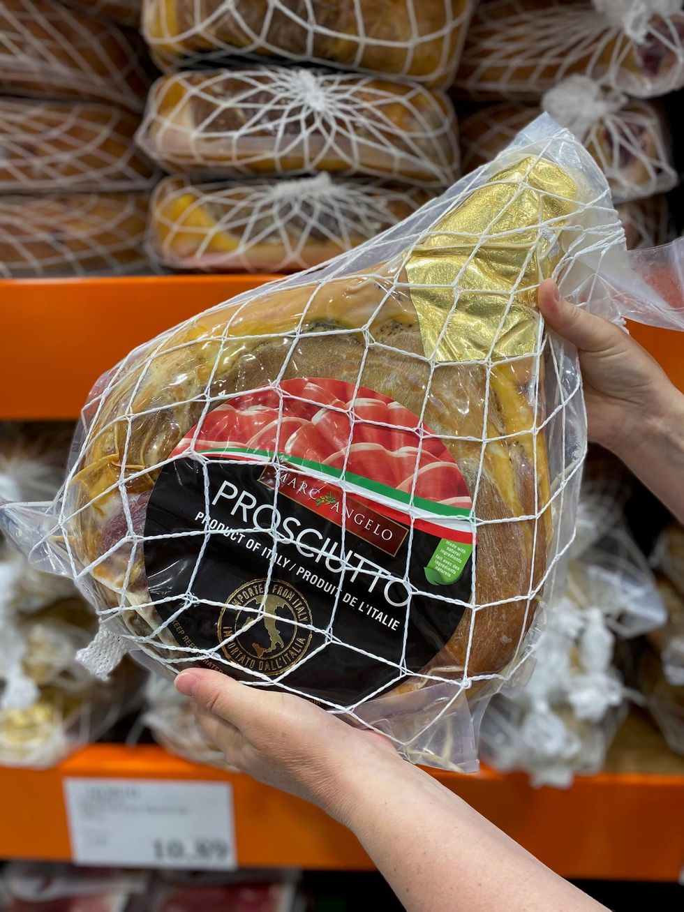 \u200bDu prosciutto Marc Angelo.