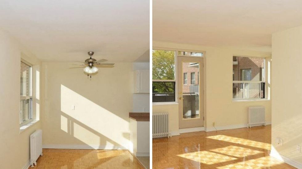 \u200bEmpty apartment in North York.