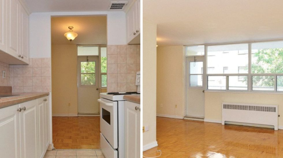 \u200bEmpty apartment in The Annex.