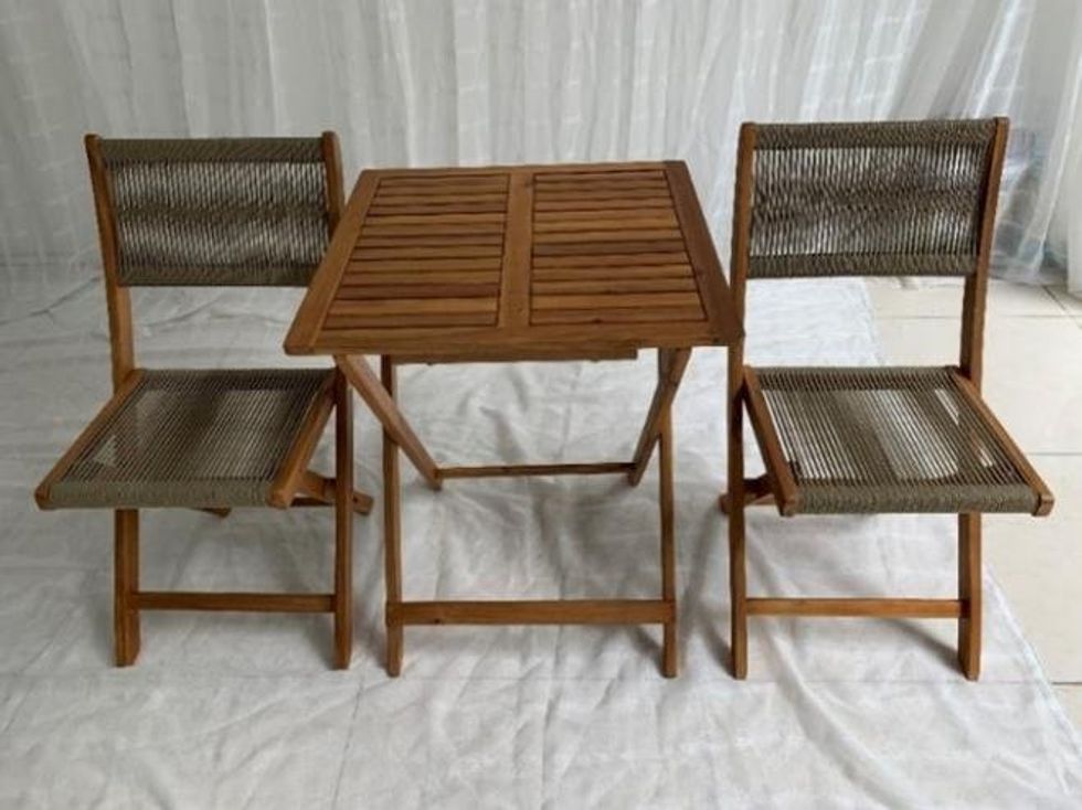 \u200bEnsemble bistro trois pi\u00e8ces Outdoor Home Collection.