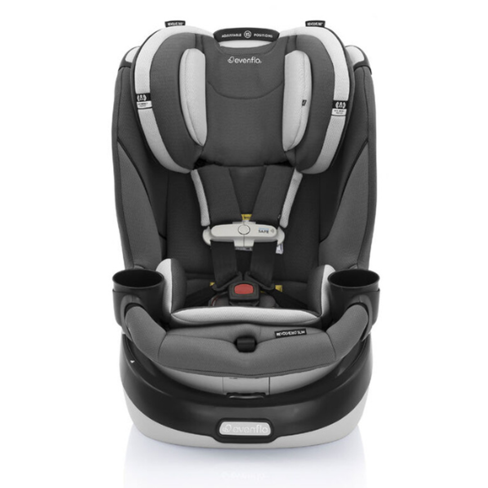 \u200bEvenflo Gold Revolve360 Slim car seat.