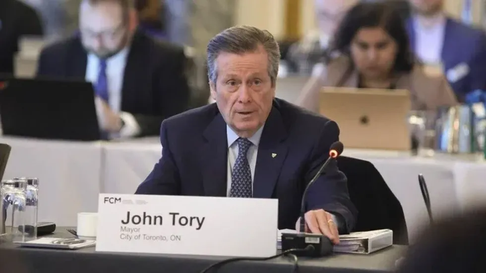 \u200bFormer Toronto mayor John Tory.
