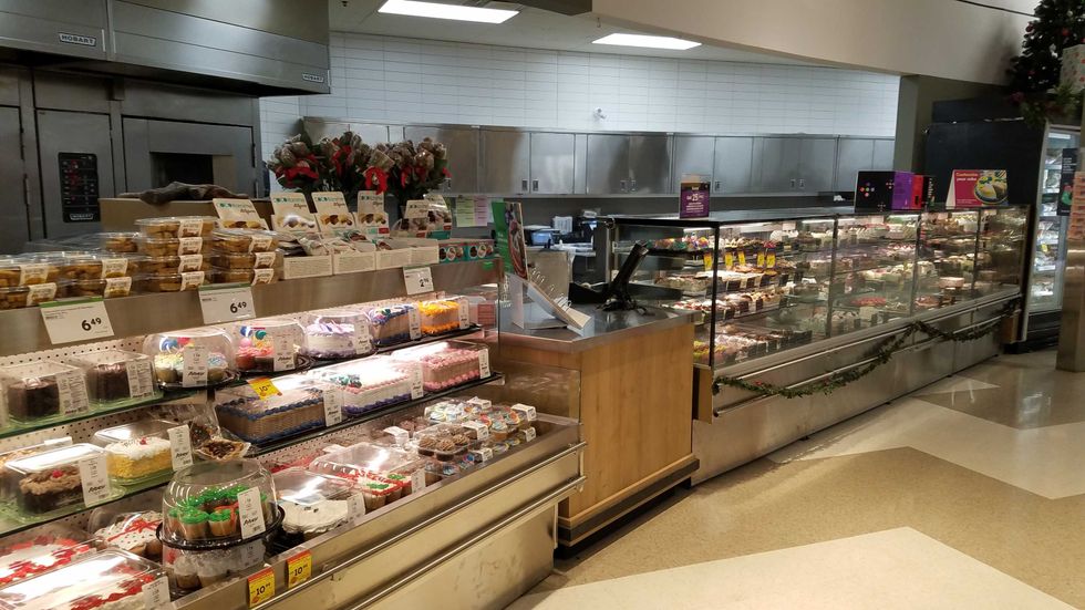 \u200bGrocery store bakery department in Toronto (illustrative).