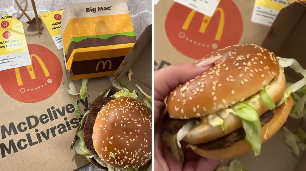 \u200bHamburger Big Mac.