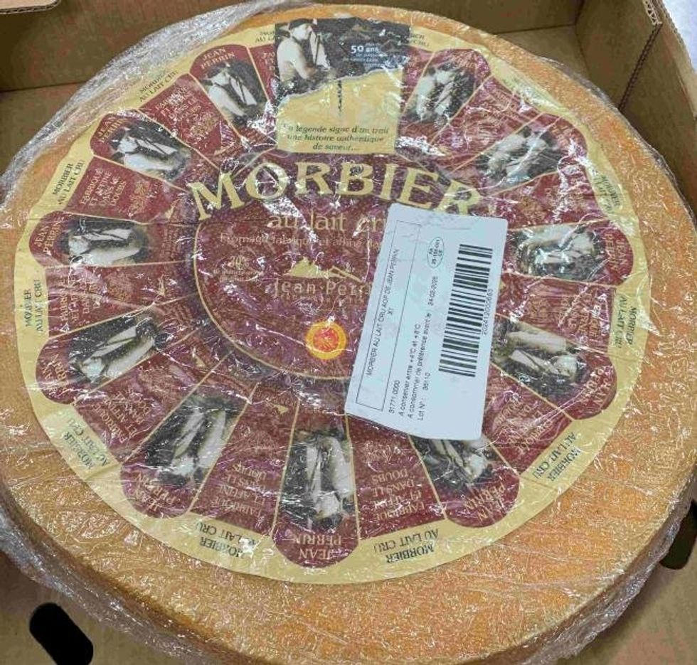 \u200bJean Perrin Morbier AOP cheese