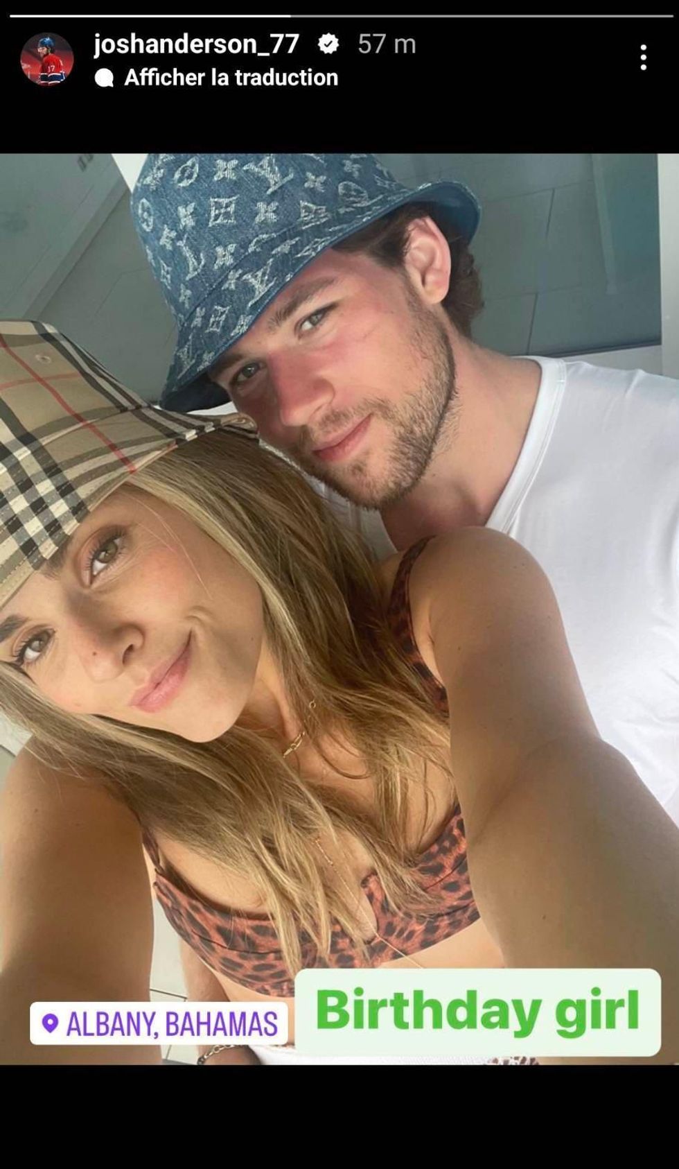 \u200bJosh Anderson et Paola Finizio.