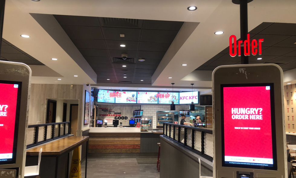 \u200bKFC location in the U.K.