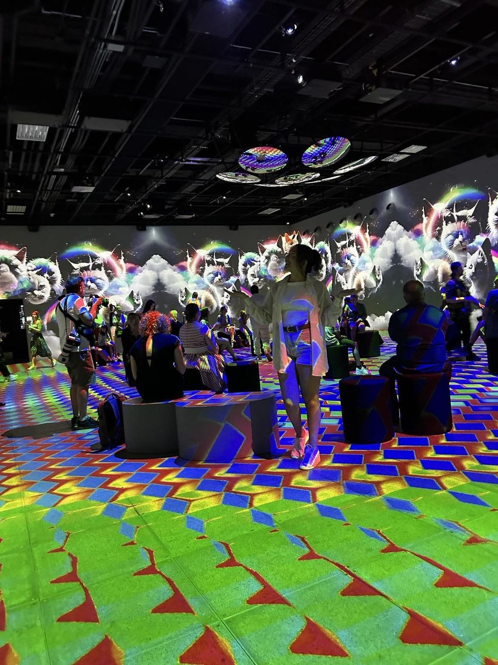 \u200bL'exposition \u00ab Sweet Folie \u00bb de Oasis Immersion.