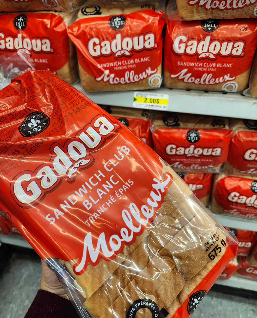\u200bLe pain Gadoua au Dollarama.