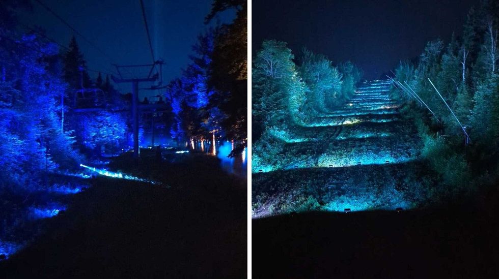 \u200bLe Vol de l'Oiseau m\u00e9canique \u00e0 Charlevoix.