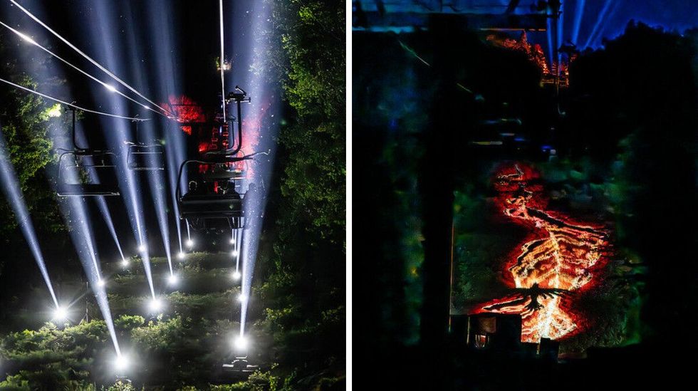 \u200bLe Vol de l'Oiseau m\u00e9canique \u00e0 Charlevoix.