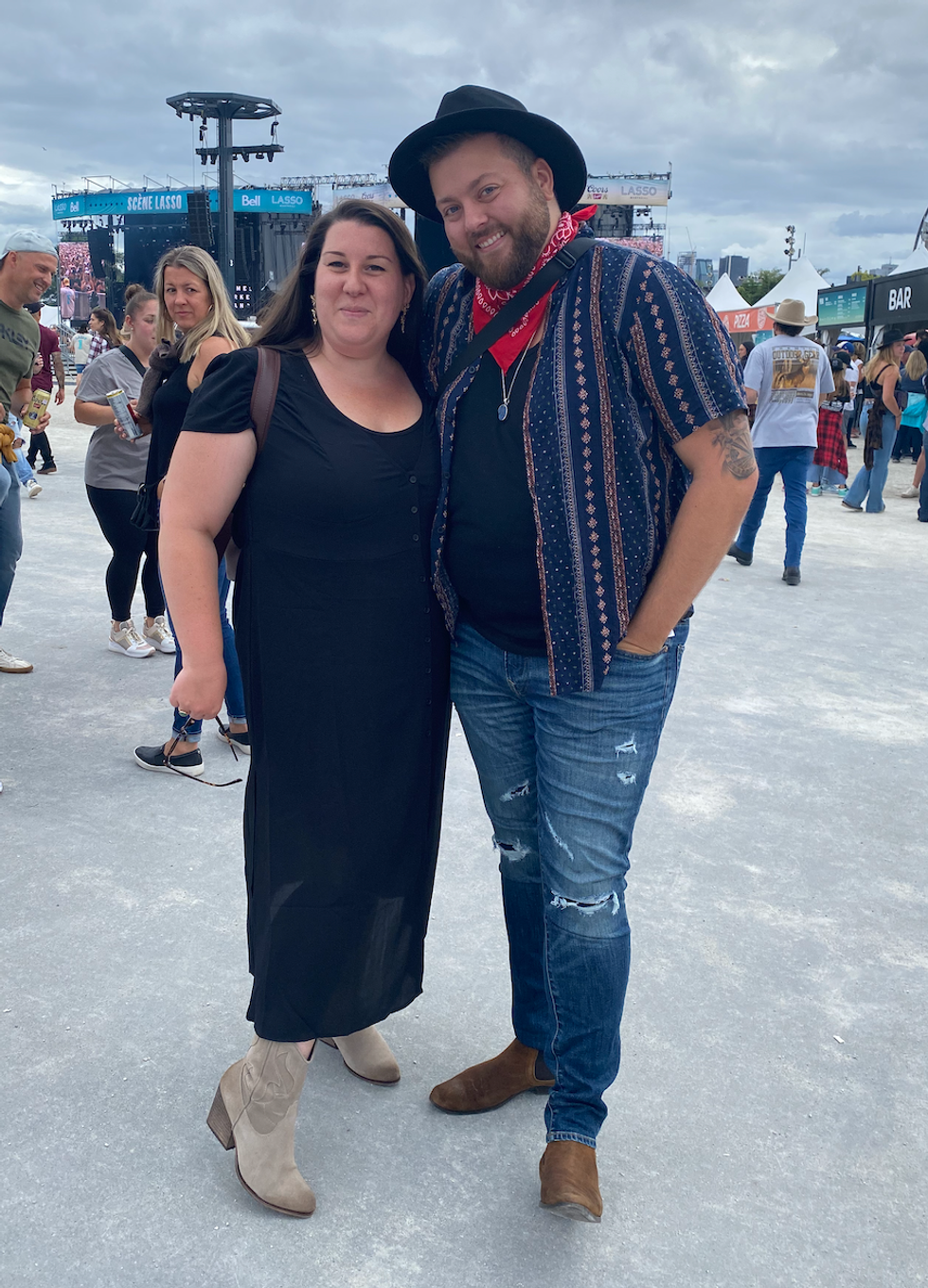 \u200bLook du festival Lasso Montr\u00e9al 2022.