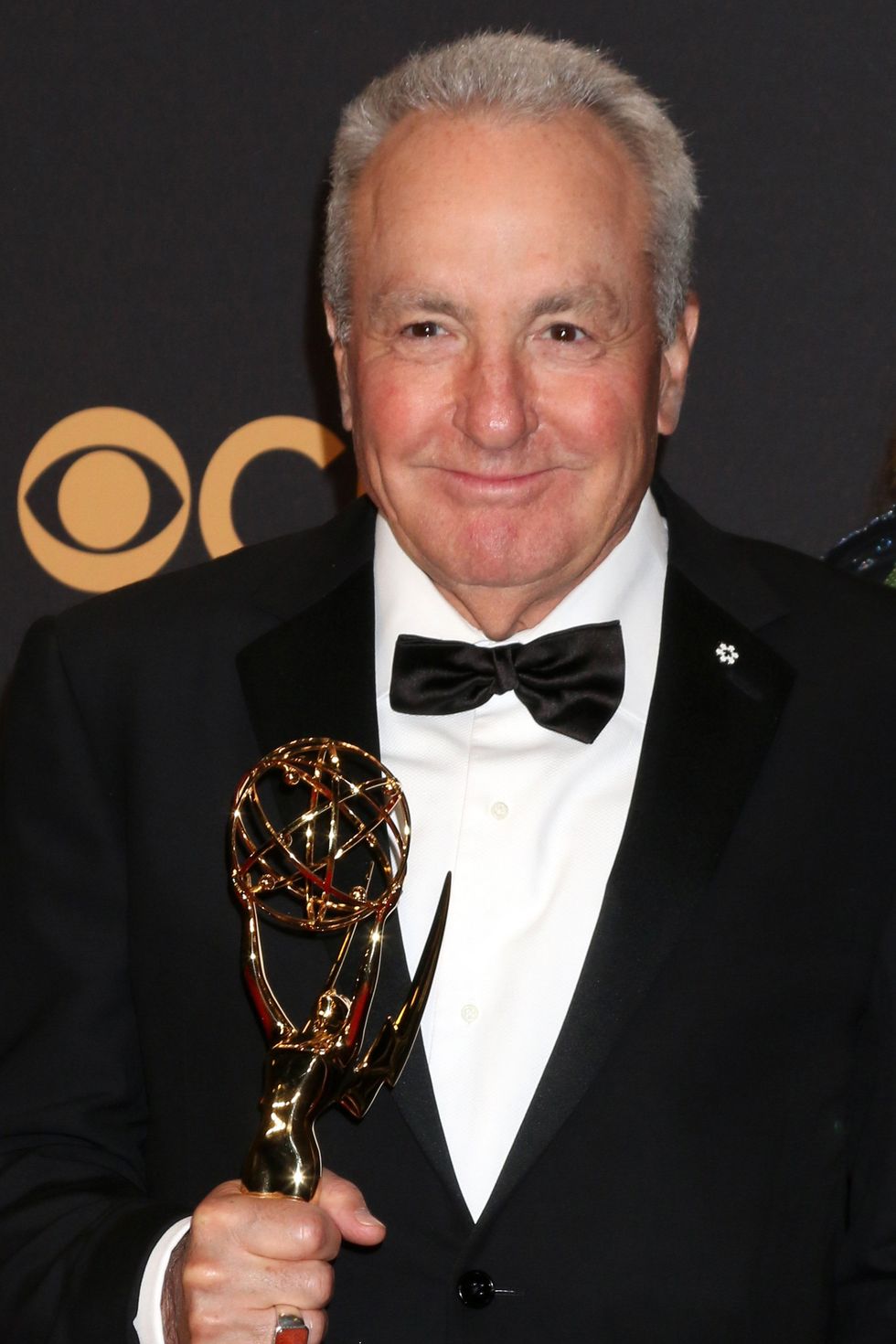 \u200bLorne Michaels holding an Emmy