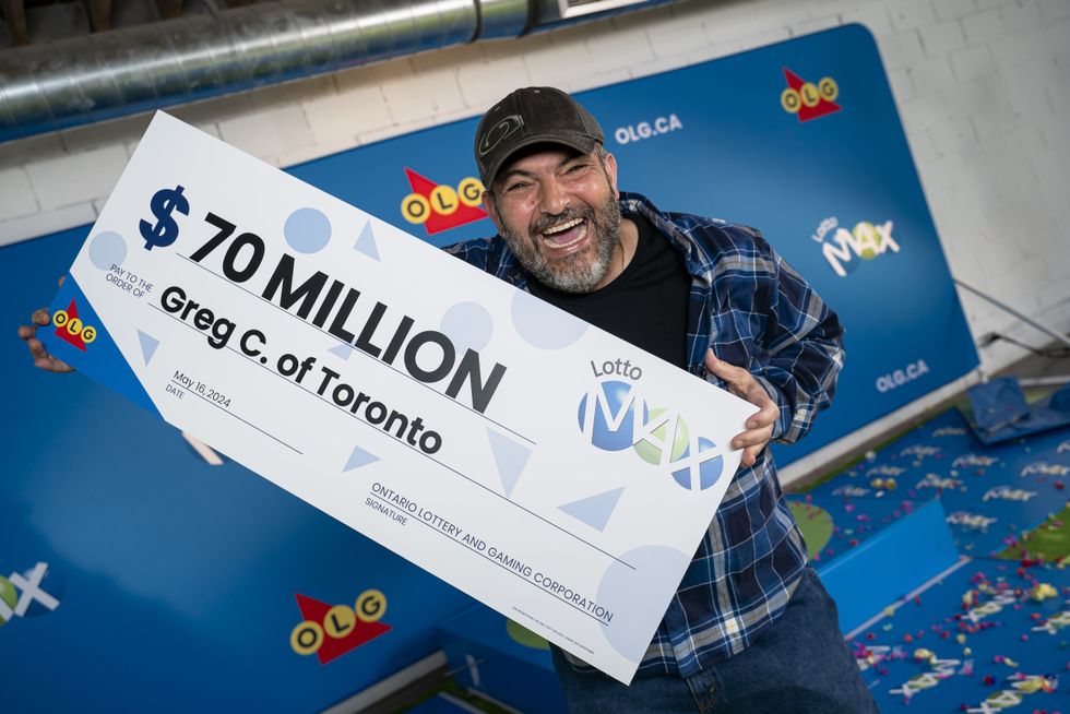 \u200bLotto Max winner Gregory Chialtas