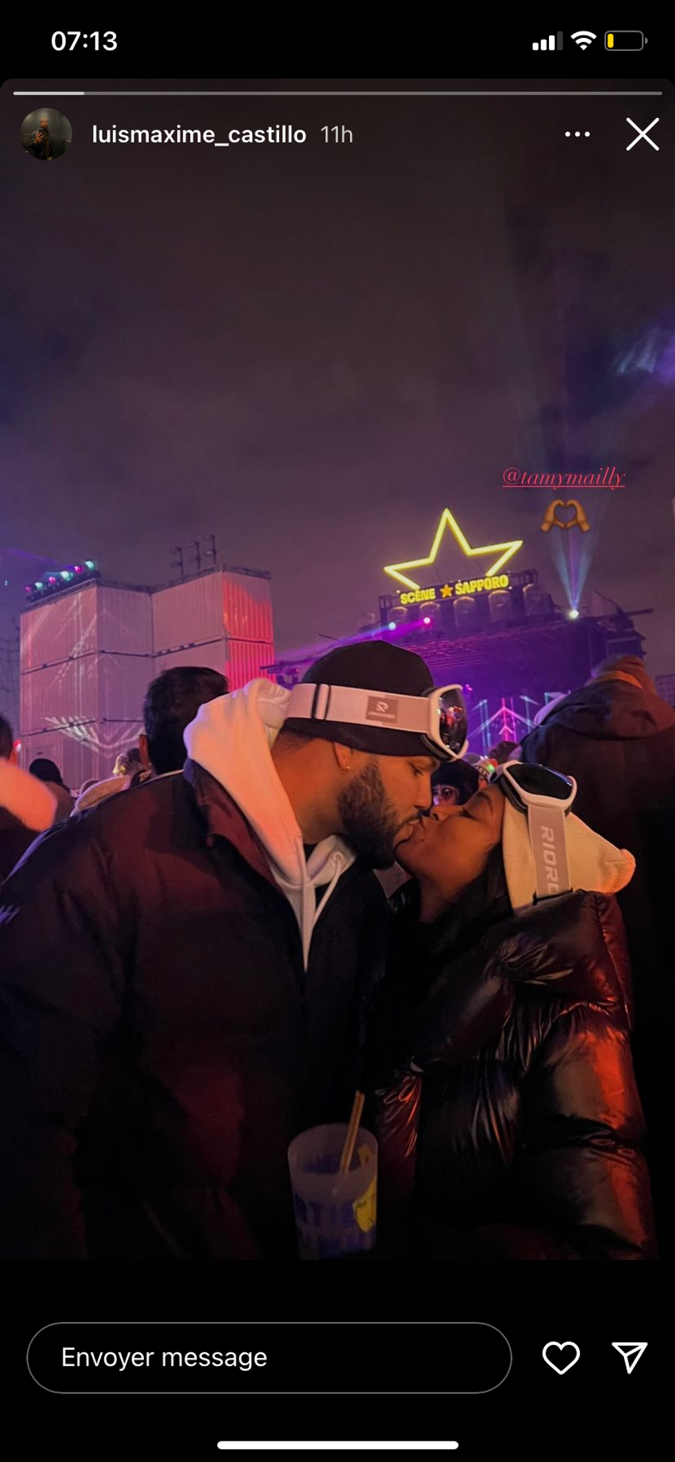 \u200bLuis Maxime d'Occupation Double Chez Nous et sa compagne.