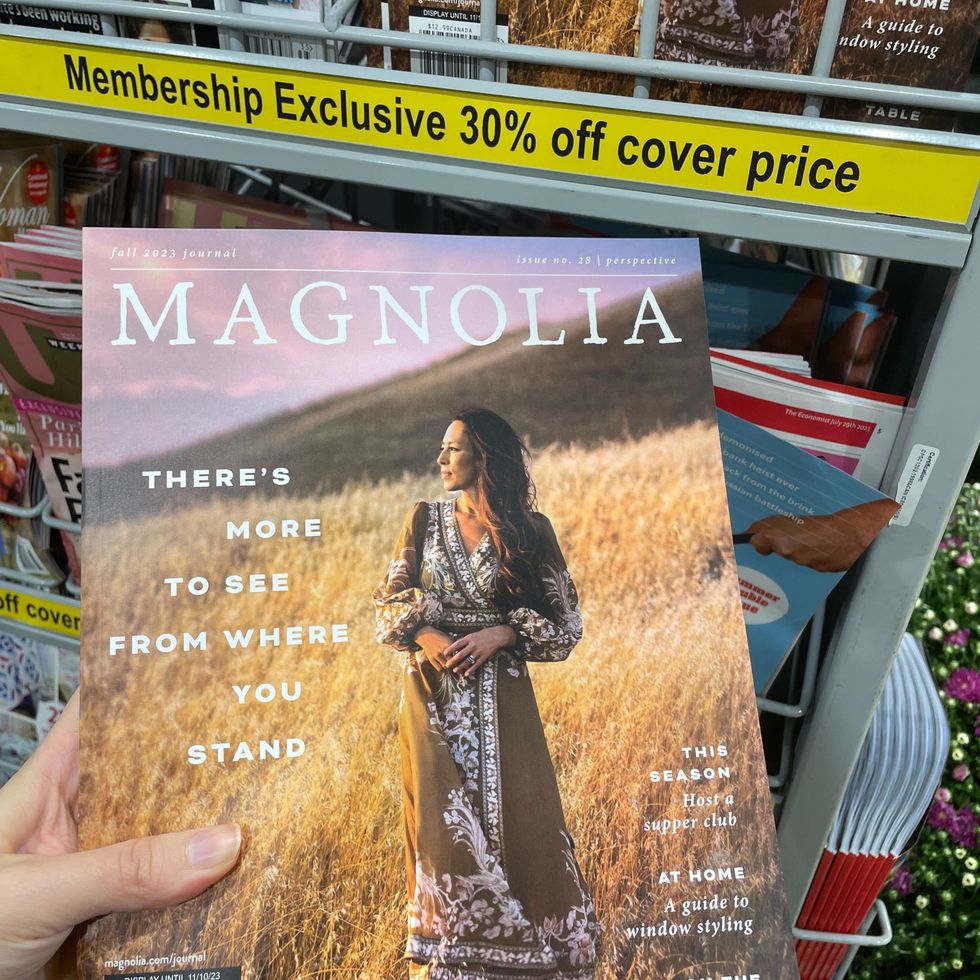 \u200bMagazine rack at Costco.