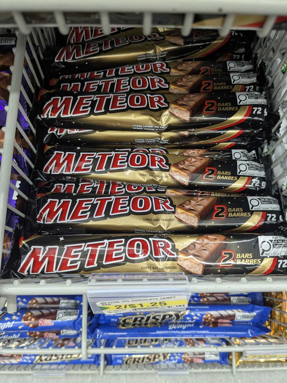 \u200bMeteor bars at Dollarama