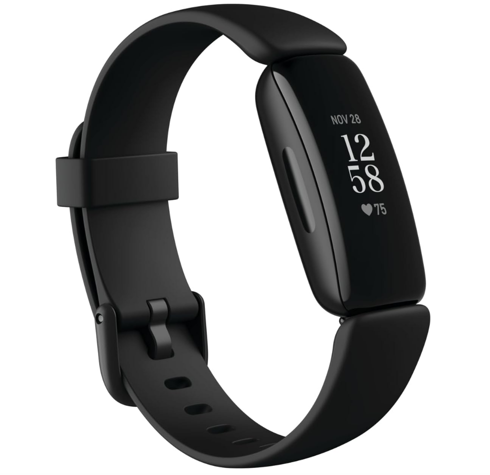 \u200bMontre intelligente Fitbit Inspire 2 noire.