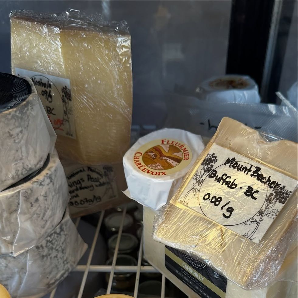 \u200bNatural Pastures Cheese Company Mount Becher Buffalo cheese.