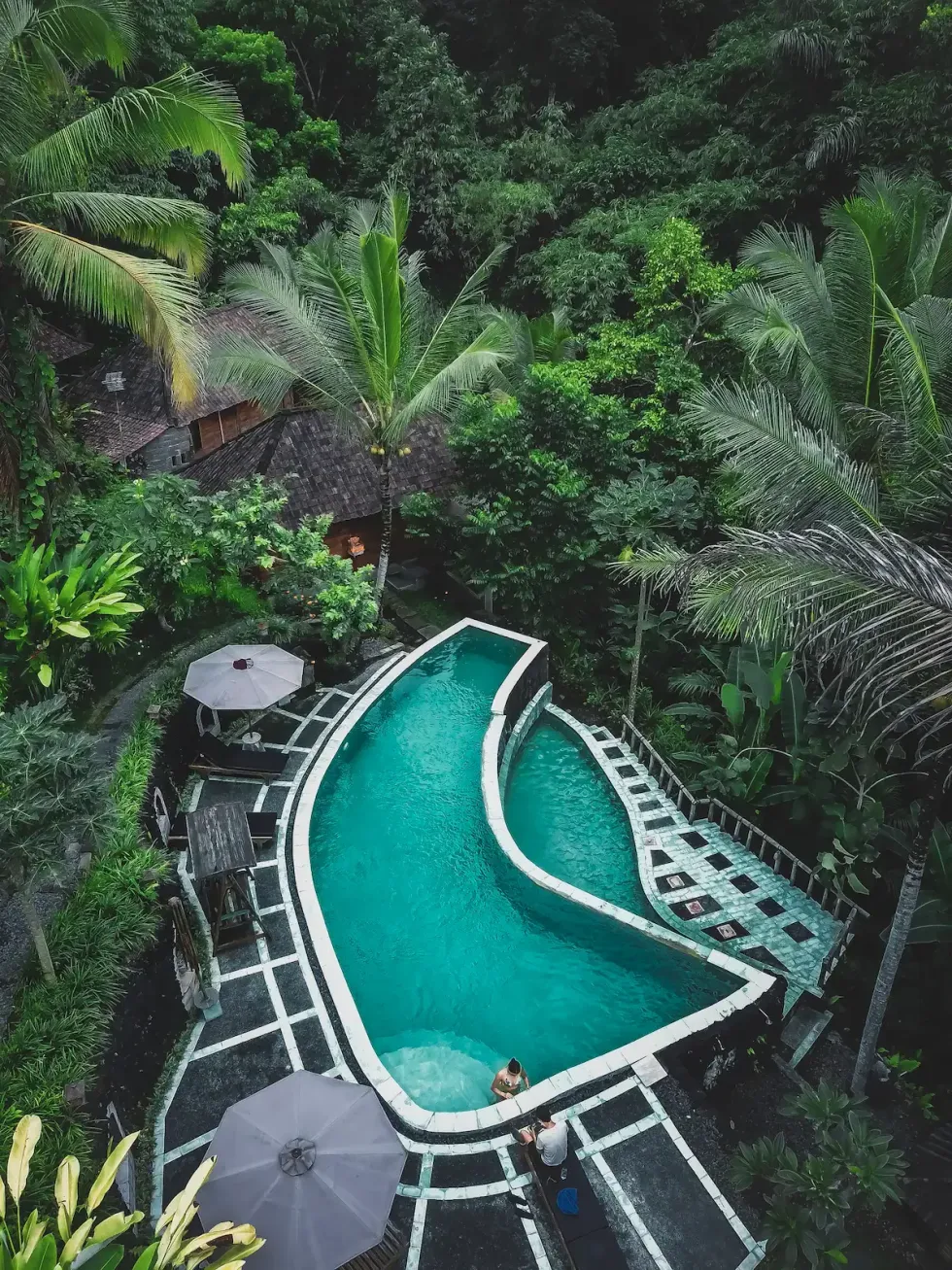 \u200bNature lodge in Indonesia.