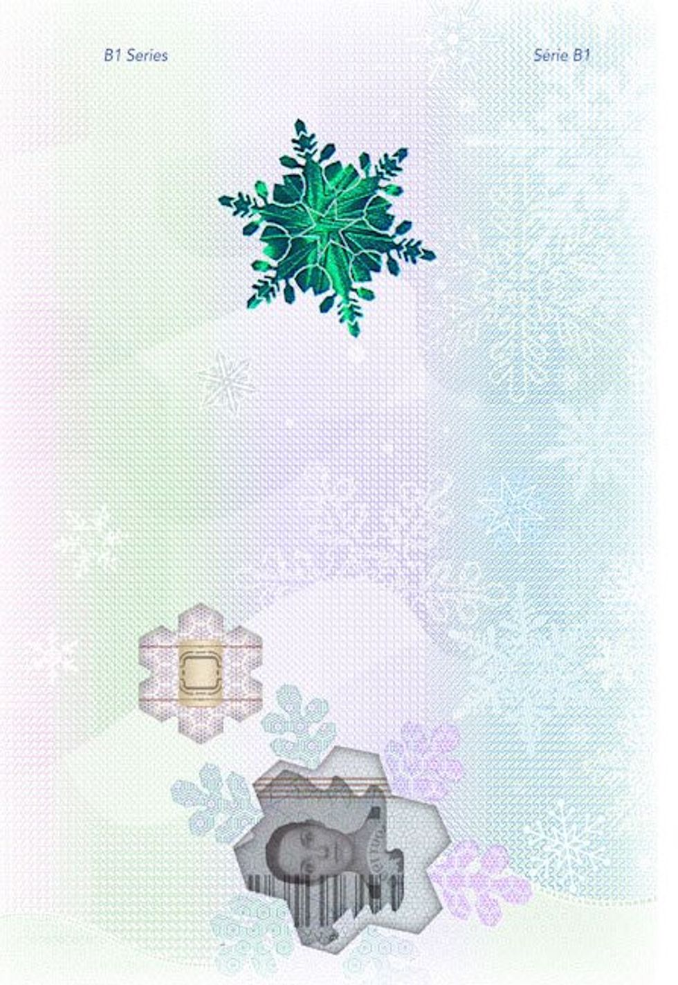 \u200bNew security features in the new passport.