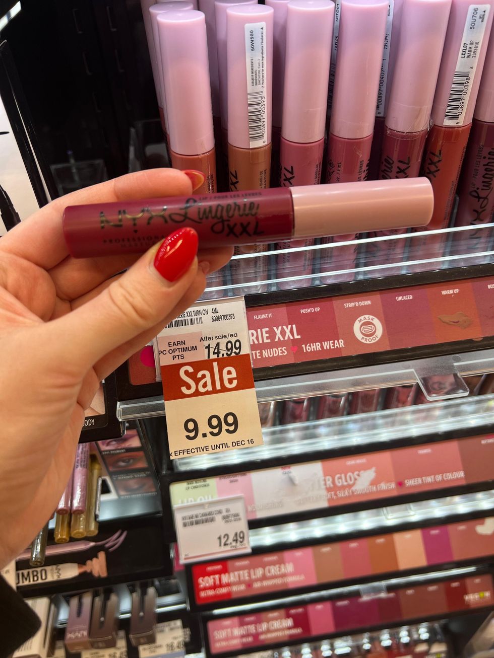 \u200bNYX Lip Lingerie XXL Matte Liquid Lipstick.
