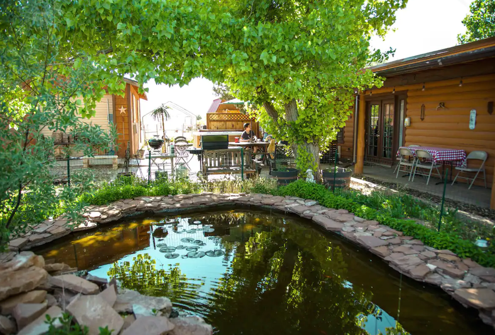 \u200bOld West Tiny Cabin House.