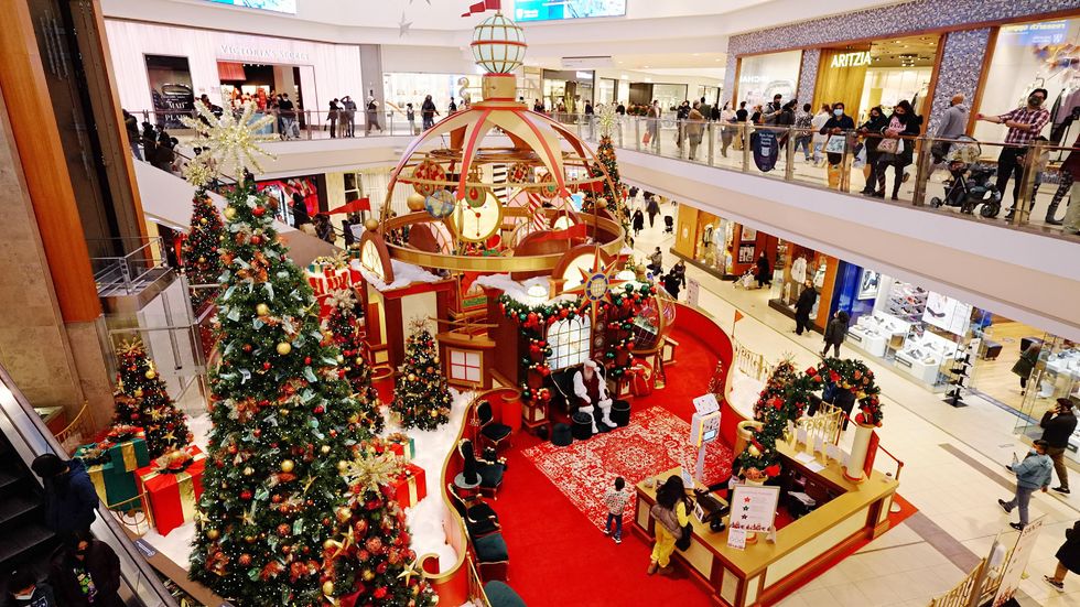 \u200bPlanet Santa at the Scarborough Town Centre.