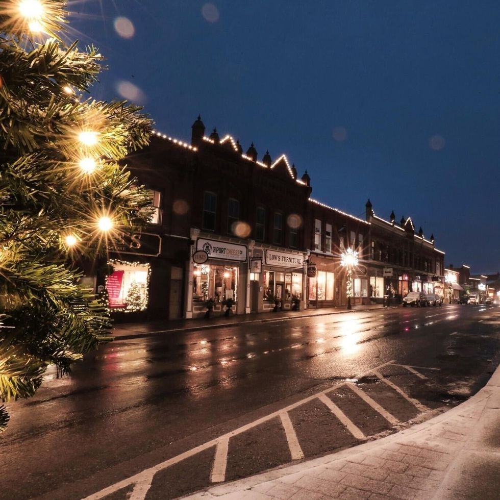 \u200bPort Perry Main Street.