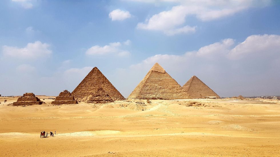 \u200bPyramids in Egypt.