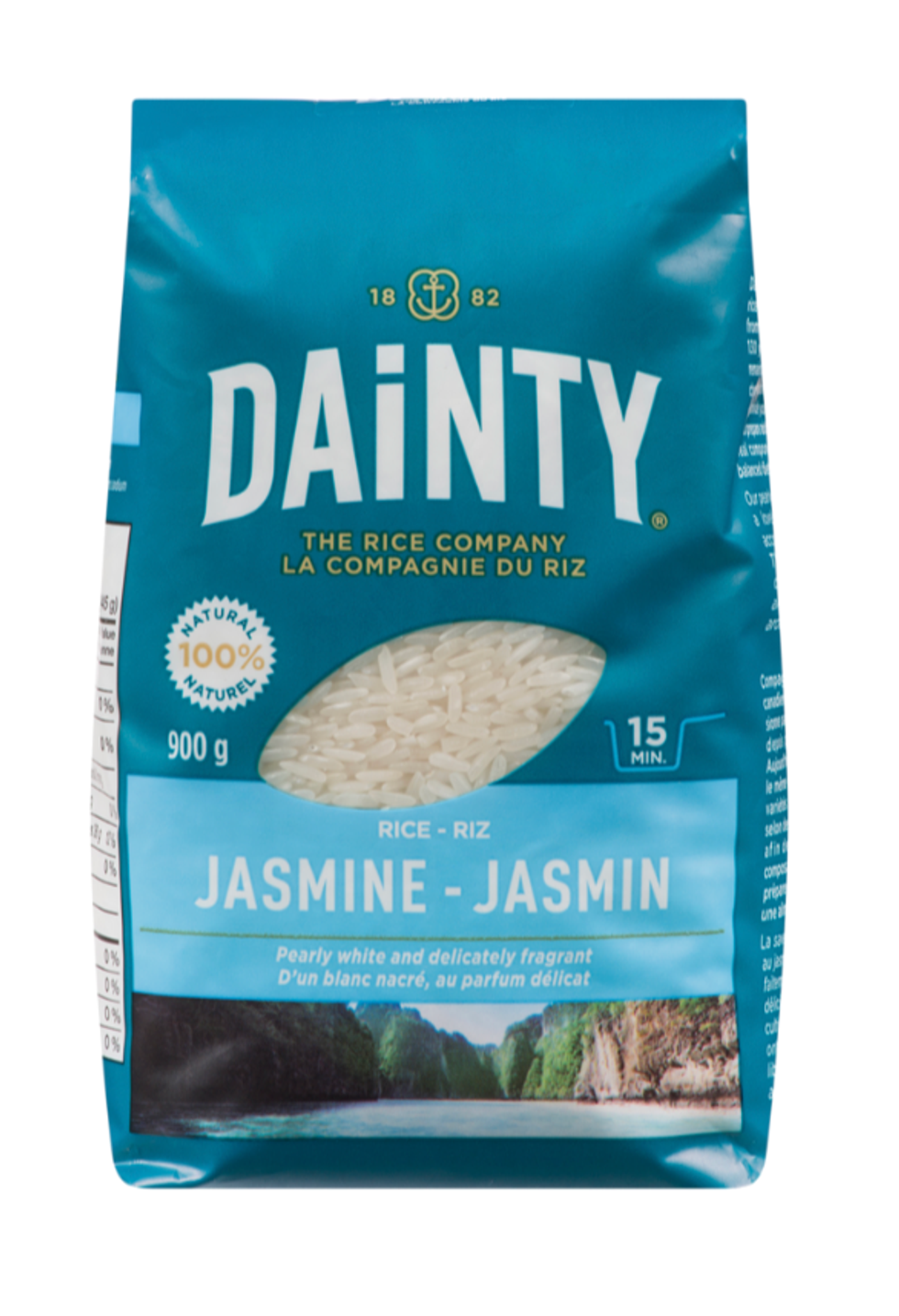 \u200bRiz jasmin de la marque Dainty.