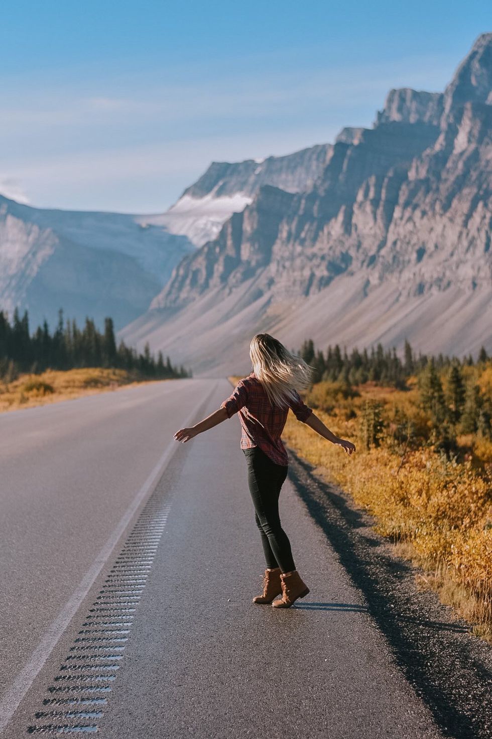 \u200bRoad trip to Canmore, Alberta.