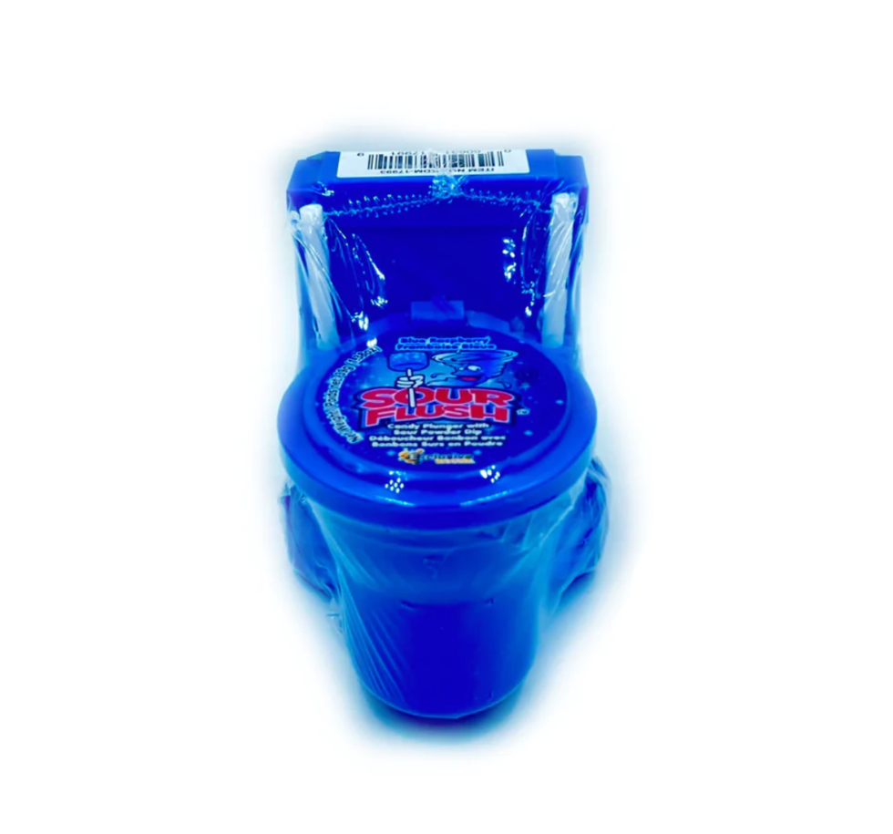 \u200bSour Flush in blue raspberry.