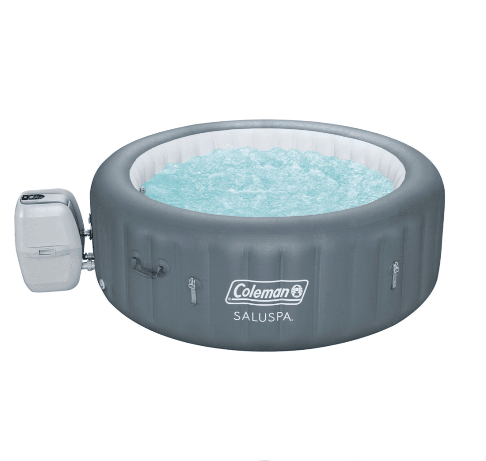 \u200bSpa gonflable rond Bestway SaluSpa 140 jets (4 \u00e0 6 personnes).