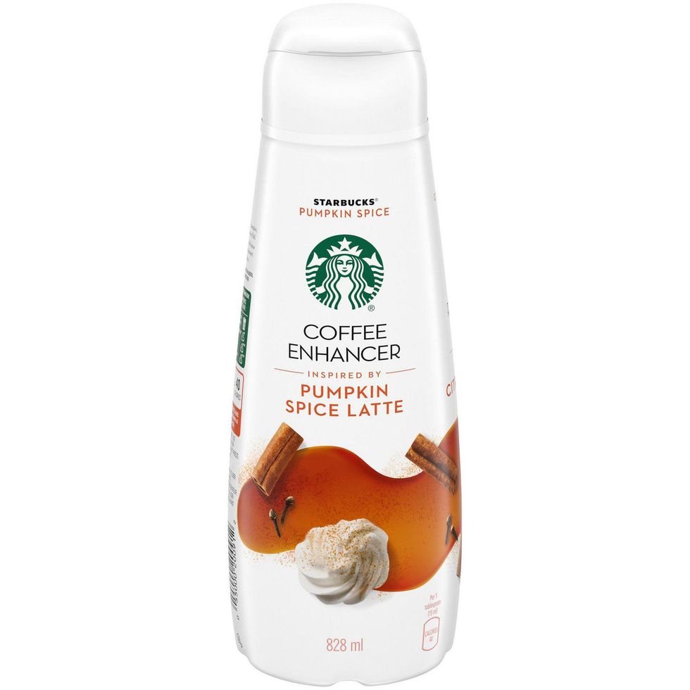 \u200bStarbucks Pumpkin Spice Latte Liquid Coffee Enhancer.
