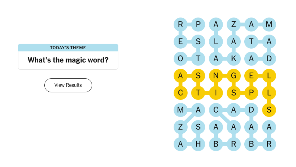 \u200bStrands answers for March 11.