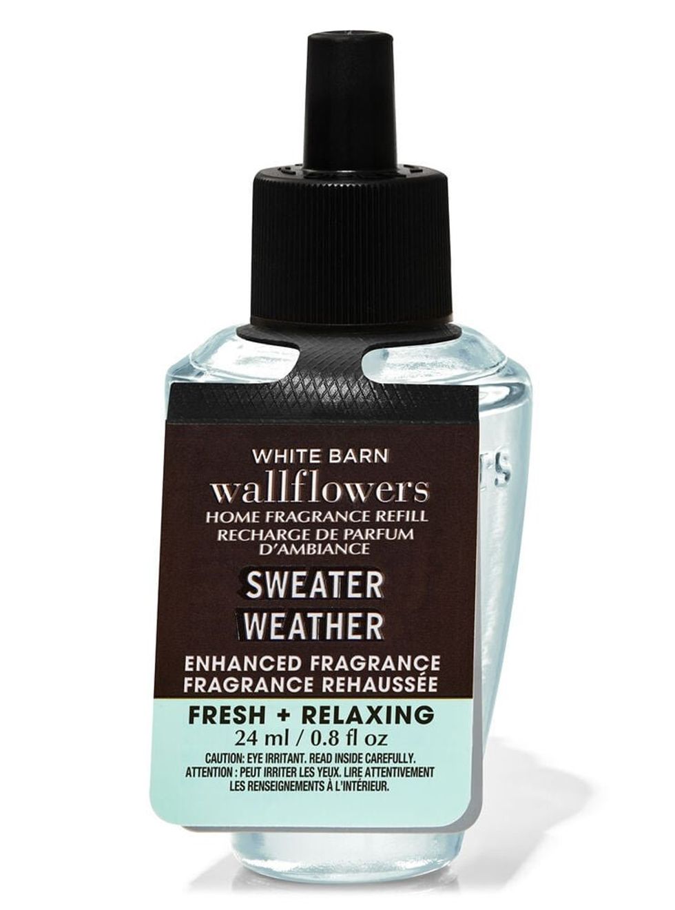 \u200bSweater Weather wallflowers fragrance refill from Bath & Body Works.