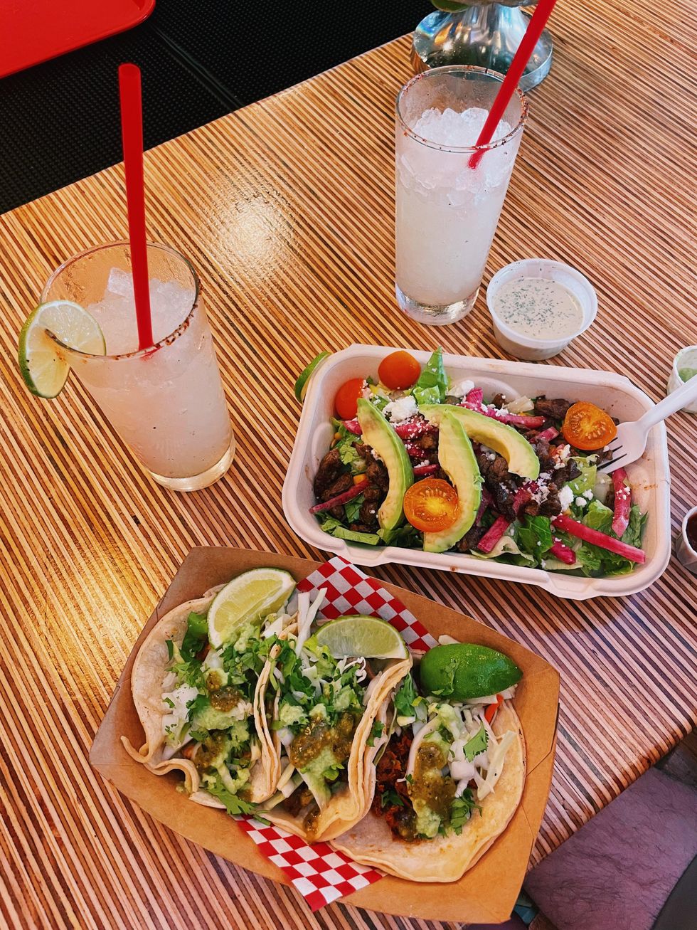 \u200bTacos from Salsa Lim\u00f3n.
