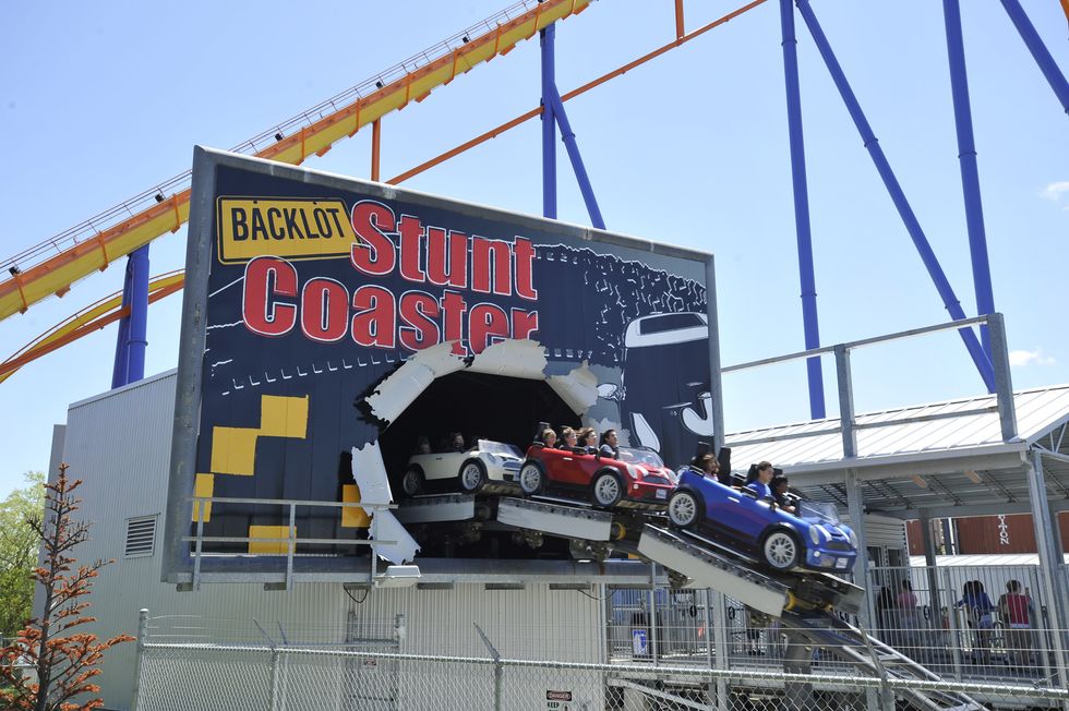 \u200bThe Backlot Stunt Coaster.