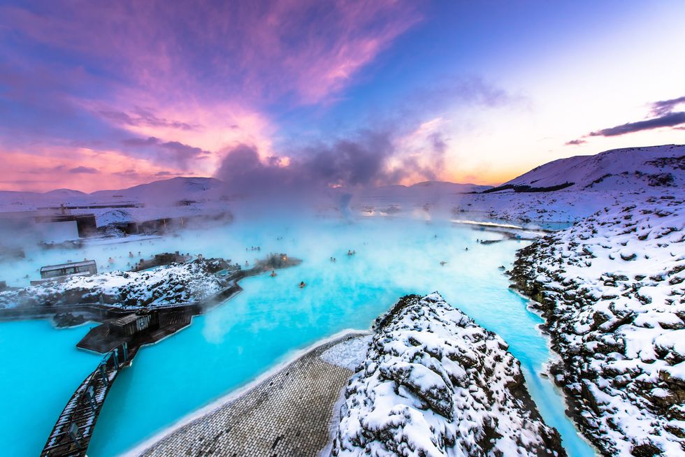 \u200bThe Blue Lagoon in Iceland.