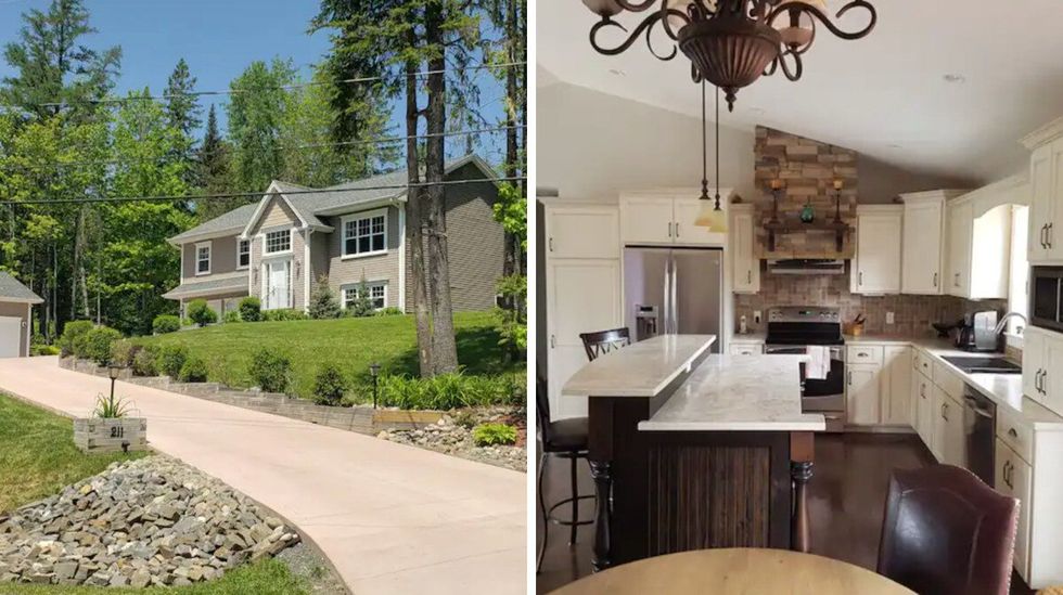 \u200bThe country home in New Brunswick.