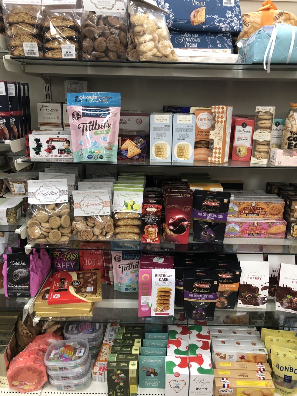 \u200bThe food and snacks section at Winners.