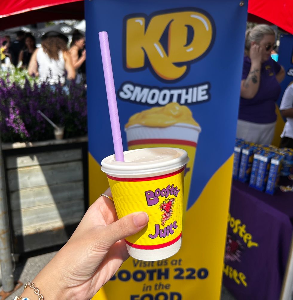 \u200bThe KD Smoothie from Booster Juice.