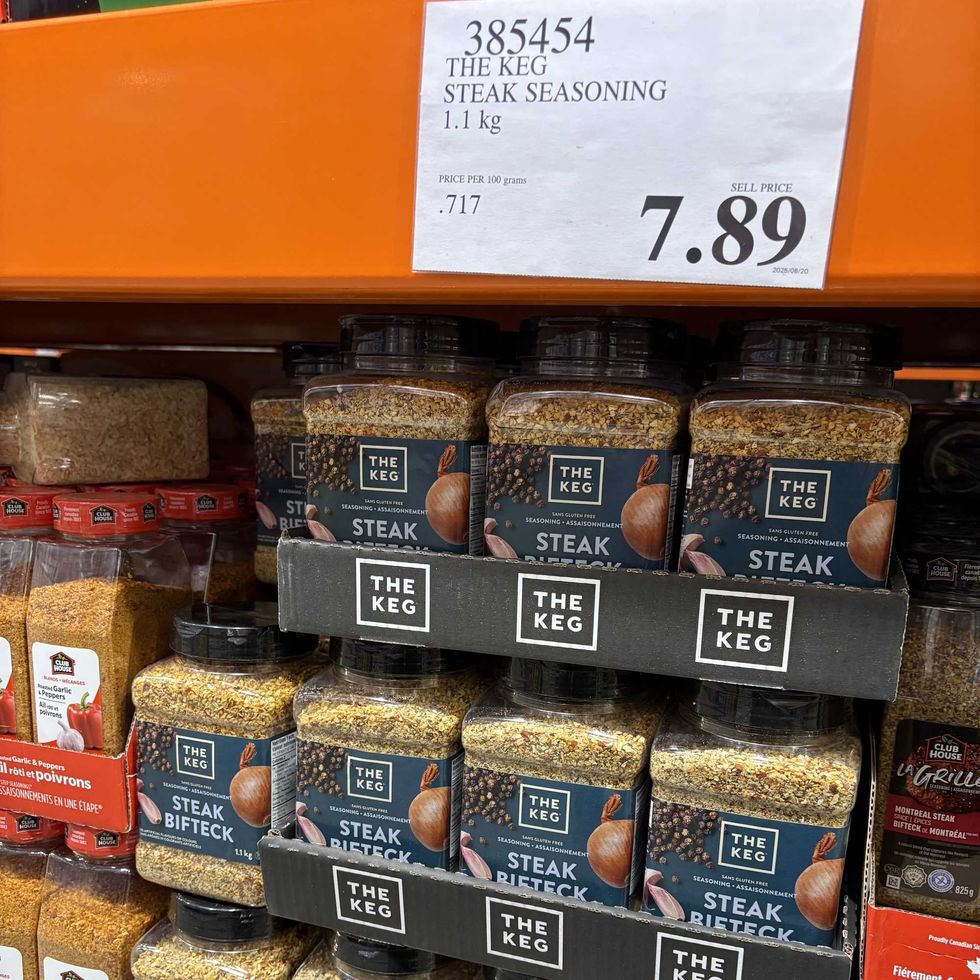 \u200bThe Keg steak seasoning at Costco